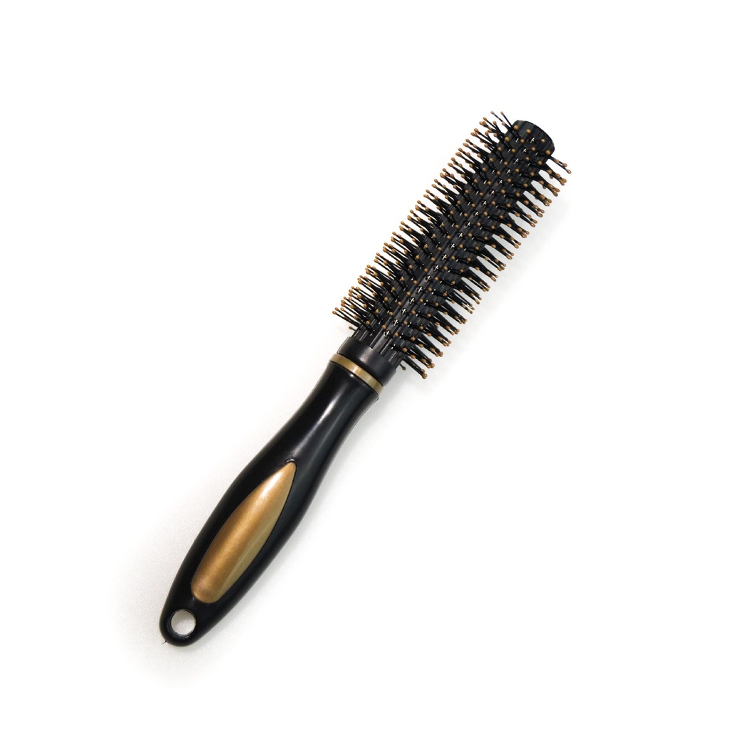 Lược Bán Nguyệt Sấy Tạo Kiểu Tóc Uốn Tóc Cao Cấp Black Gold