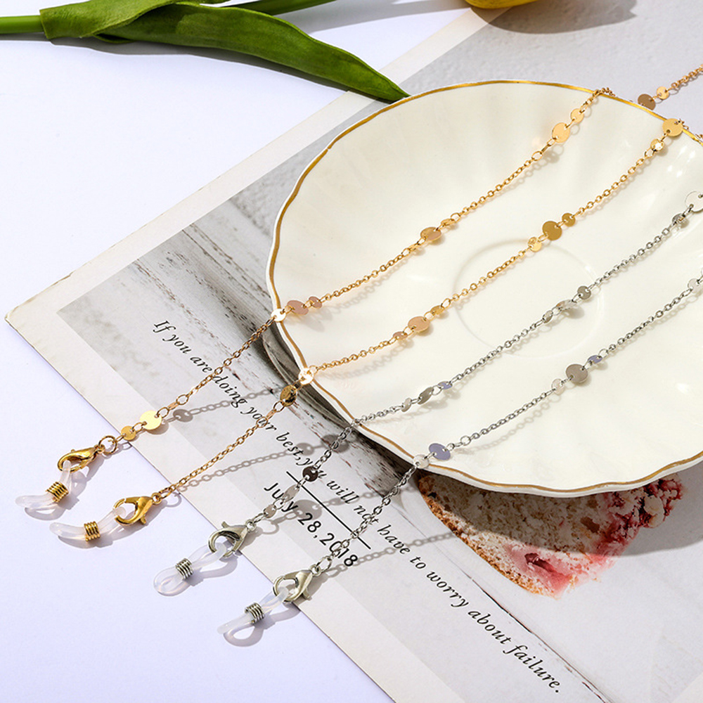 Dây đeo mắt kính chất liệu kim loại nhiều màu sắc thời trang
