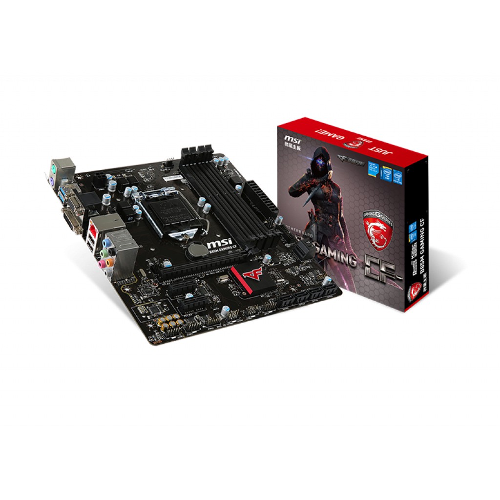 MSI B85 GAMING SK 1150, BẢN 4 KHE RAM, GAMING RỔNG NHỎ CÓ LED | BigBuy360 - bigbuy360.vn