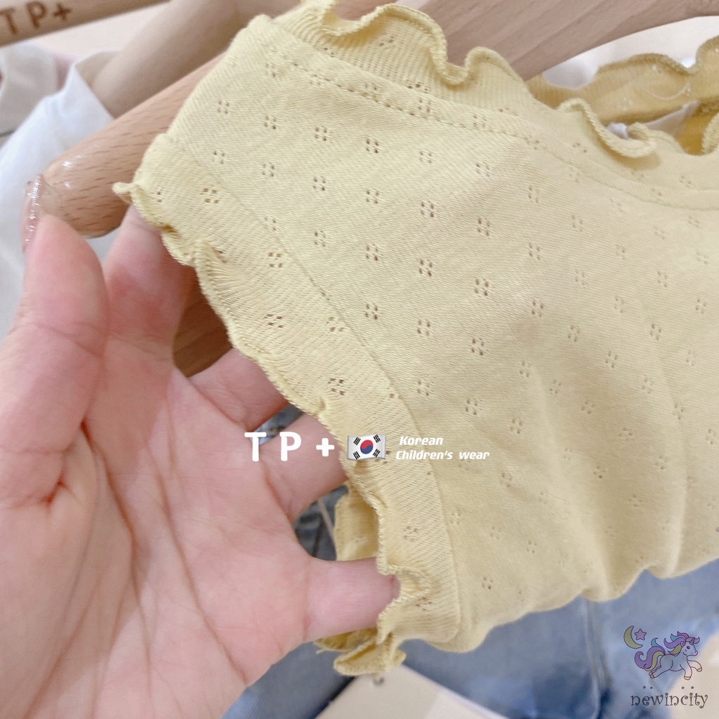 Đầm Sát Nách In Họa Tiết Hoạt Hình Phong Cách Hàn Quốc Thời Trang Mùa Hè Cho Bé Gái