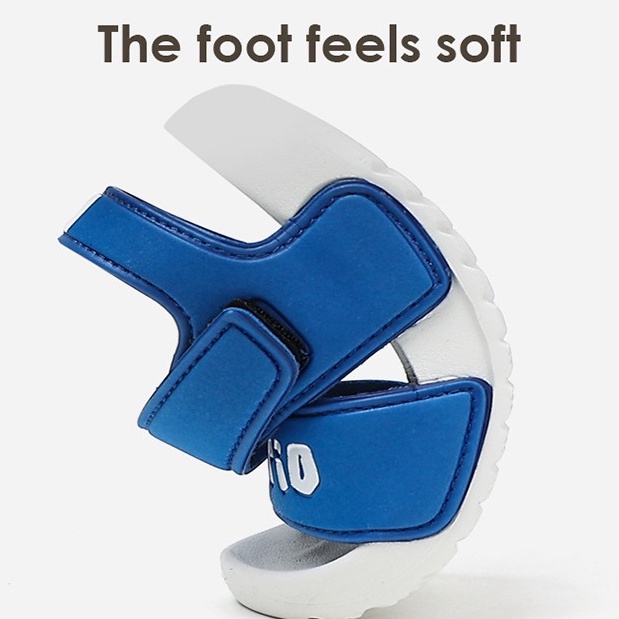 Xăng đan Cheerful Mario đế mềm phong cách Hàn Quốc thời trang đi biển mùa hè cho trẻ em trai và gái