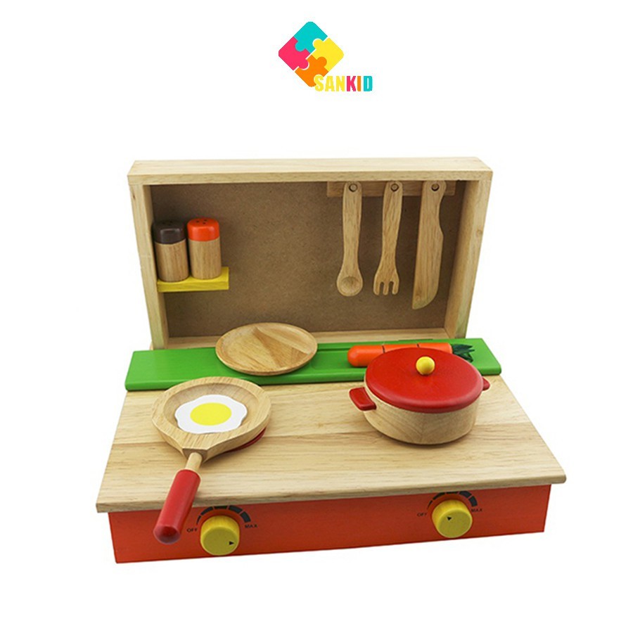 Bếp nấu ăn cho bé Đồ chơi gỗ Winwintoys