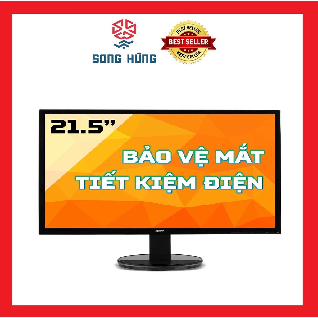 Màn hình Acer K222HQL (21.5inch/FHD/TN/60Hz/5ms/200nits/VGA+DVI)