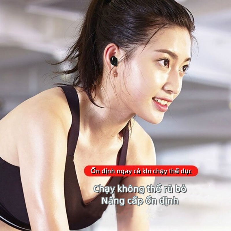 Tai nghe Bluetooth không dây Hifi X9 mini có micro phong cách thể thao dành cho tất cả điện thoại