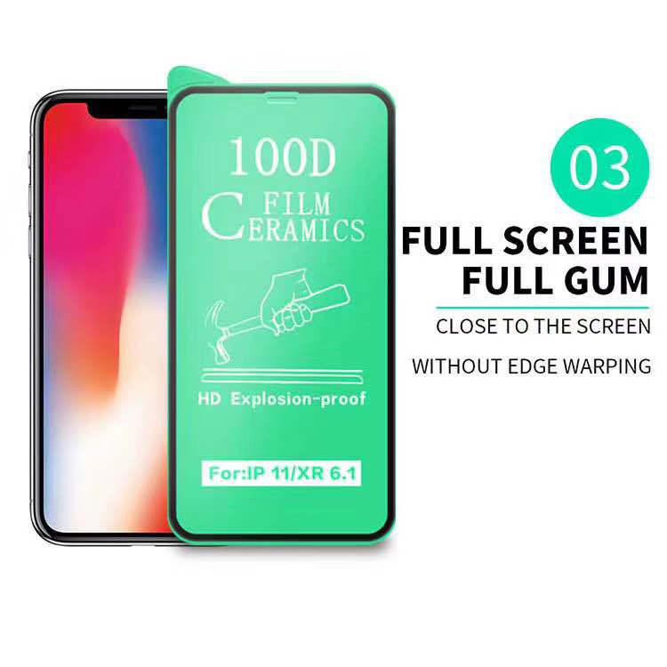 Kính Ceramic Film 100D cường lực Iphone X Xr XsMax 11 Pro Promax - VIVISTORE