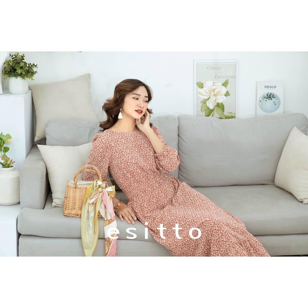 Đầm Luxury dáng dài - esitto [ESOWB14007]