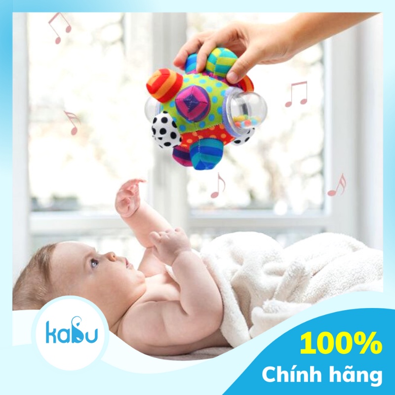 KABU - Bóng Núm Xúc Xắc Phát Triển Đa Giác Quan Cho Bé Từ 0 Tháng Tuổi