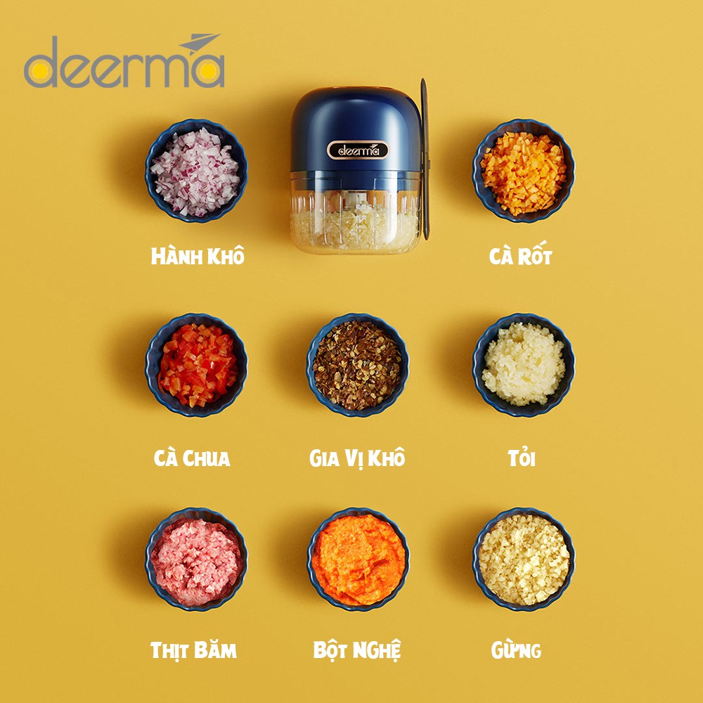 Máy xay nghiền đa năng không dây Deerma