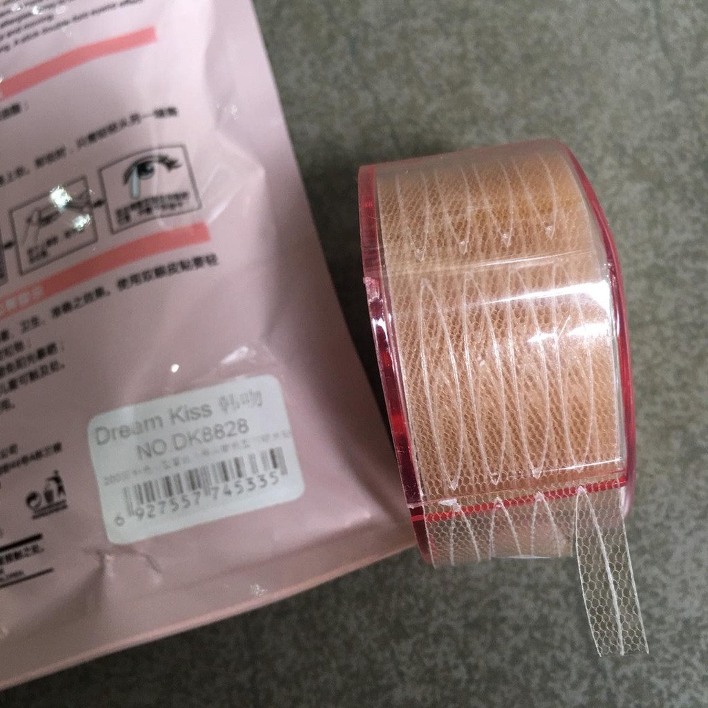 Mí Lưới Cuộn lưới ren tàn hình Dream Kiss kèm nhíp gắp và keo dán