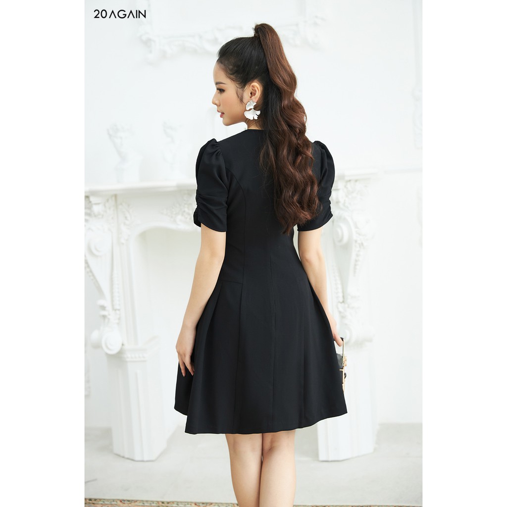 Đầm xòe gấp mí ngực 20AGAIN DEA0872 | BigBuy360 - bigbuy360.vn