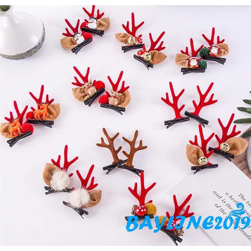 Kẹp tóc hình sừng hươu dễ thương cho nữ