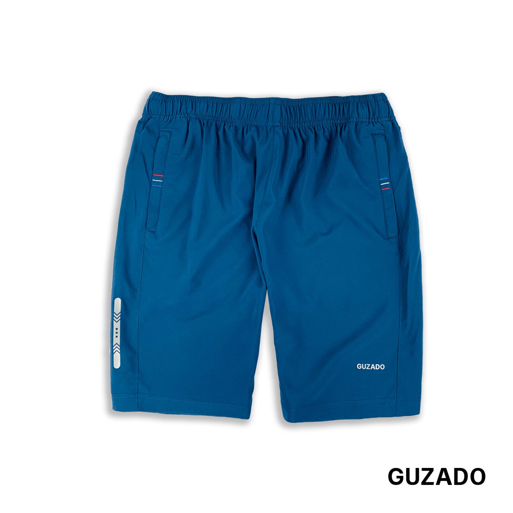 Quần đùi nam GUZADO, dáng short, vải gió mềm, co giãn tốt, vận động thoải mái GSR03 | BigBuy360 - bigbuy360.vn