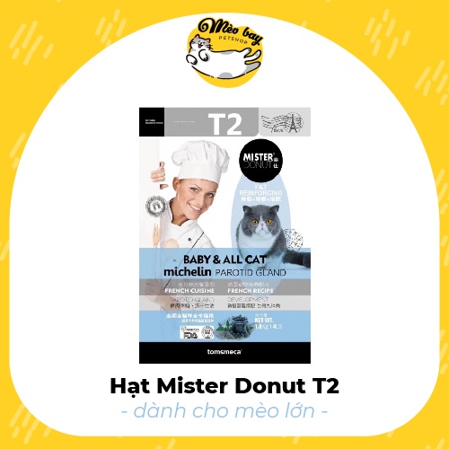 Thức ăn cho mèo gói chiết dùng thử 500g