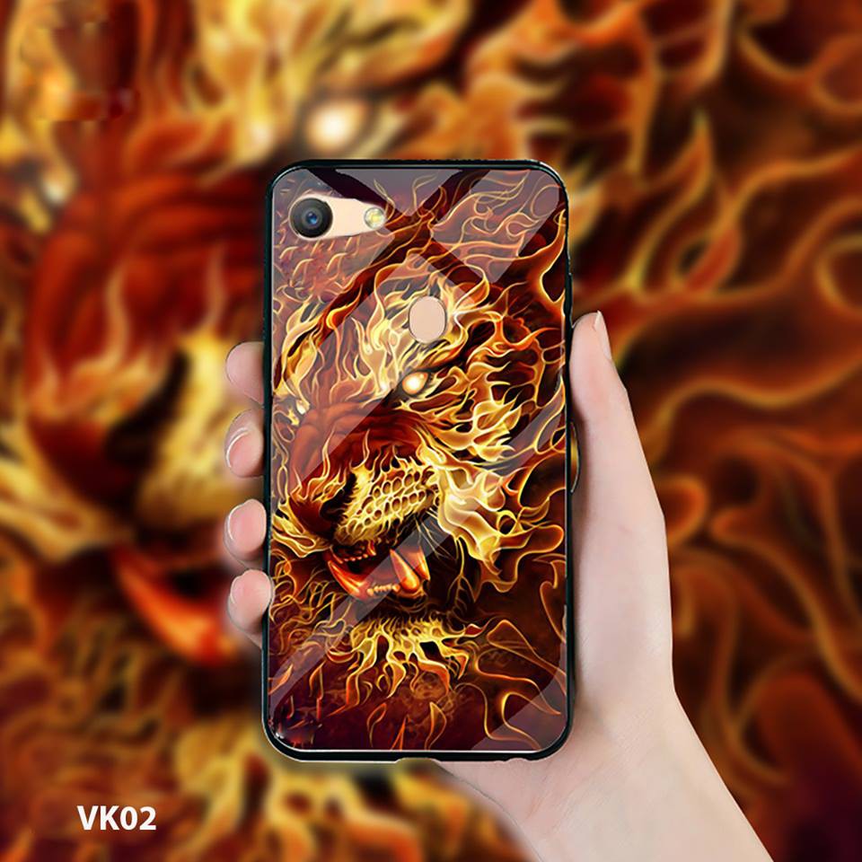 ỐP LƯNG CHO OPPO A7-OPPO A12-OPPO F9-OPPO F5-OPPO F7 IN HÌNH RỒNG, SƯ TỬ SIÊU ĐẸP