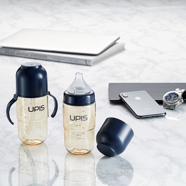 Bình hút Upis núm ti 260ml nhựa PPSU