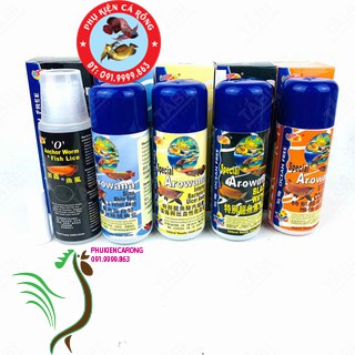 chai số 0/2/3/7 thuốc trị bệnh cho cá rồng