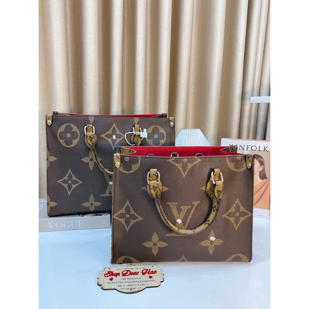 Túi Công Sở LV Size 36,41 Cm Bản Vip Hàng Họa Tiết 2 Mặt Bên Xách ĐI Chơi Đi Làm Du Lịch Rất Tiện