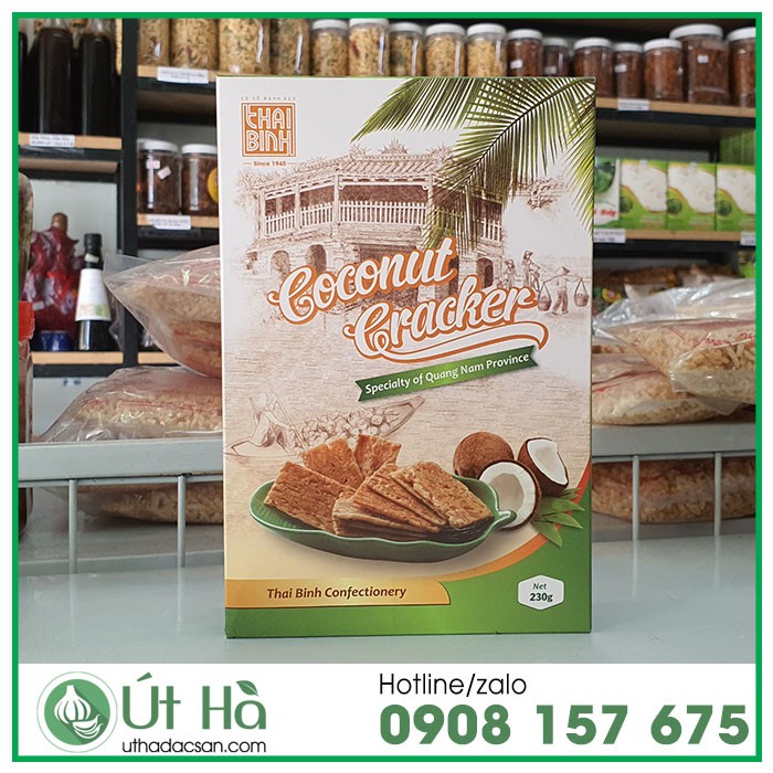 Bánh Dừa Nướng Thái Bình Đặc Sản Quảng Nam Thơm Giòn Ngon Phải Thử - Út Hà Đặc Sản | BigBuy360 - bigbuy360.vn