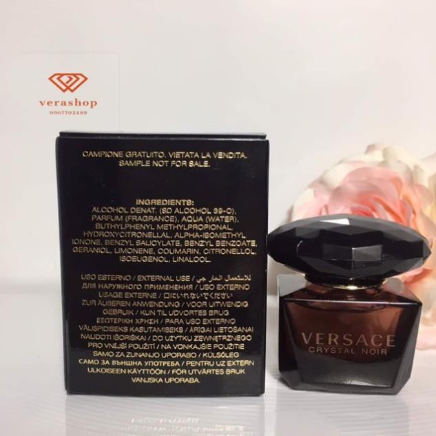 [xả kho] Nước hoa versace crystal noir women sang trọng quyến rũ