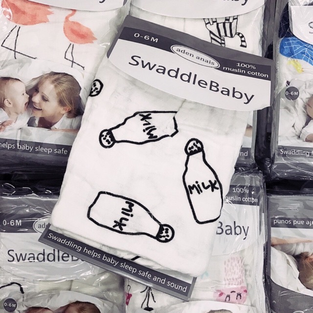 Ủ kén vải xô Aden Anais