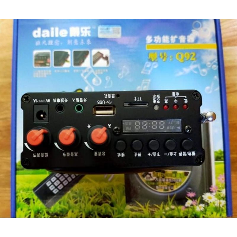 Loa bẫy chim, loa trợ giảng daile Q92 kèm thẻ nhớ 4G