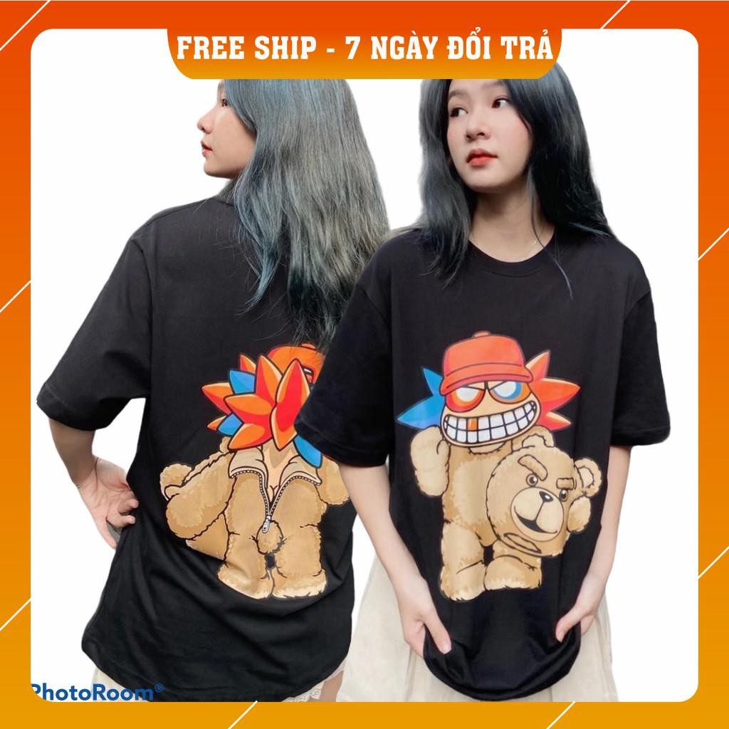 Áo thun SWE Gấu Mozzi ted nam nữ Kun shop