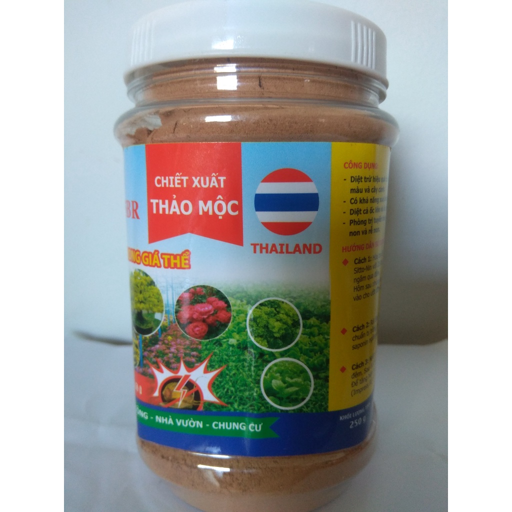 Sản phẩm SITTO-NIN trừ ốc tận gốc cả trong giá thể - chai 250 gram