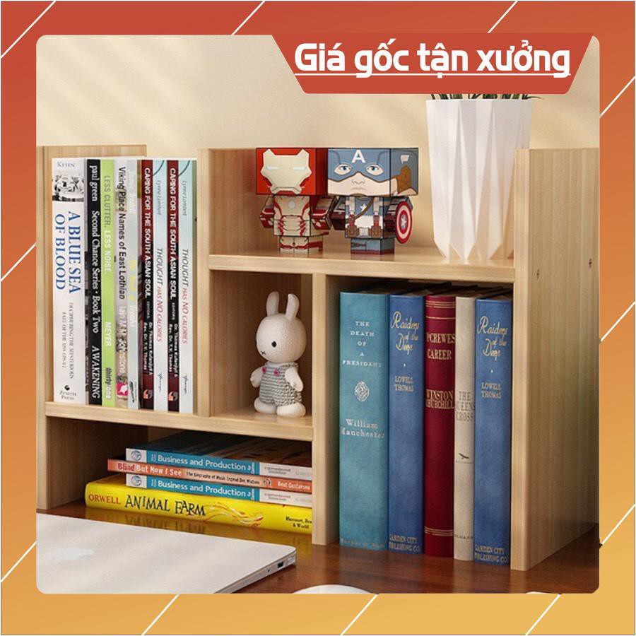 💥Giá sỉ💥Kệ tủ để sách, đồ dùng cá nhân bằng gỗ đa năng, nhiều ngăn ĐỂ BÀN tiện ích