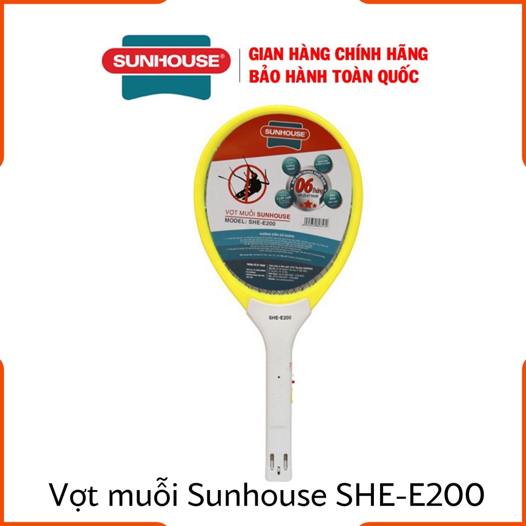 Vợt muỗi Sunhouse SHE-E200