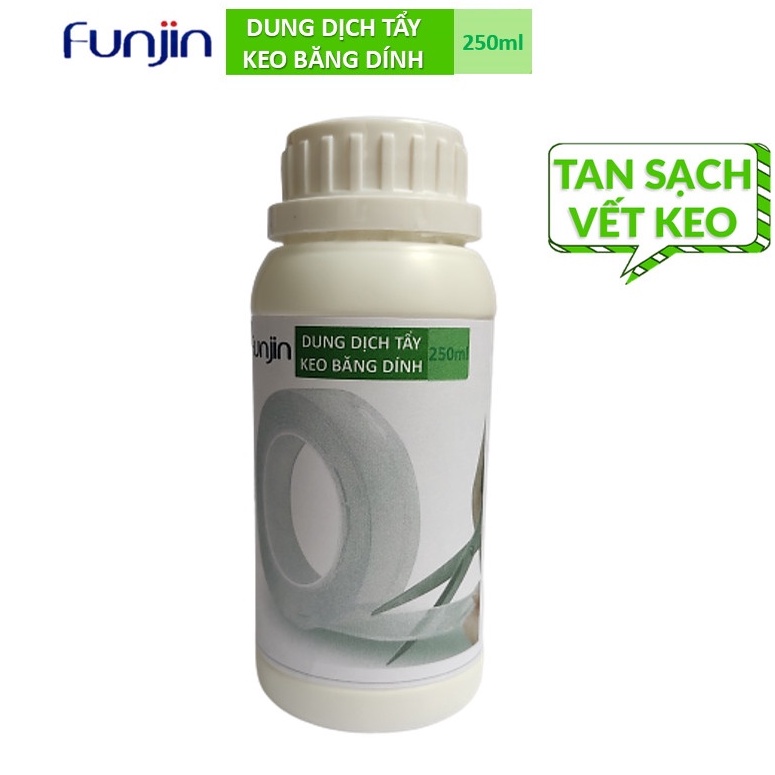 [Mã LT50 giảm 50k đơn 250k] Dung dịch tẩy keo băng dính, keo dán film ô tô Funjin chính hãng