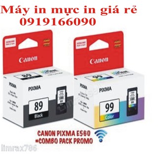 mực in màu đen PG-89 dùng cho canon E560