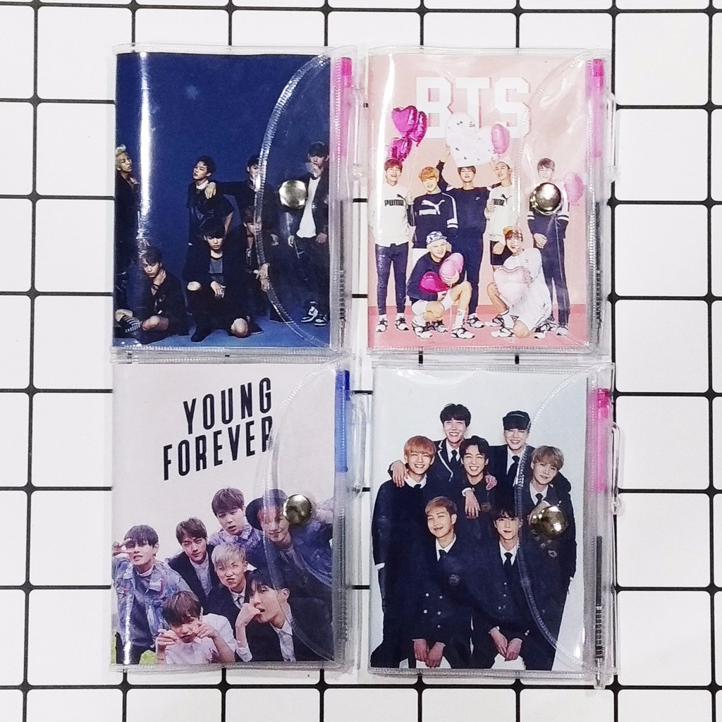 Sổ kèm bút bangtan army SB10 tập kèm viết idol kpop