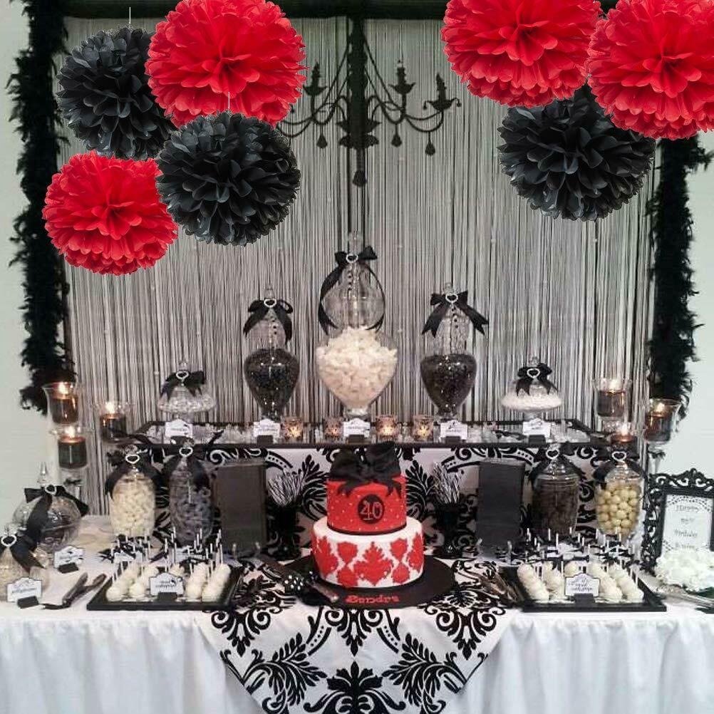 Set 12 Quả Cầu Hoa Giấy Trang Trí Tiệc