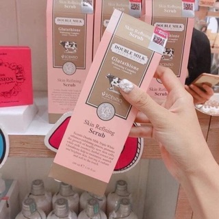 Gel tẩy tế bào chết Double Milk của Beauty Buffet