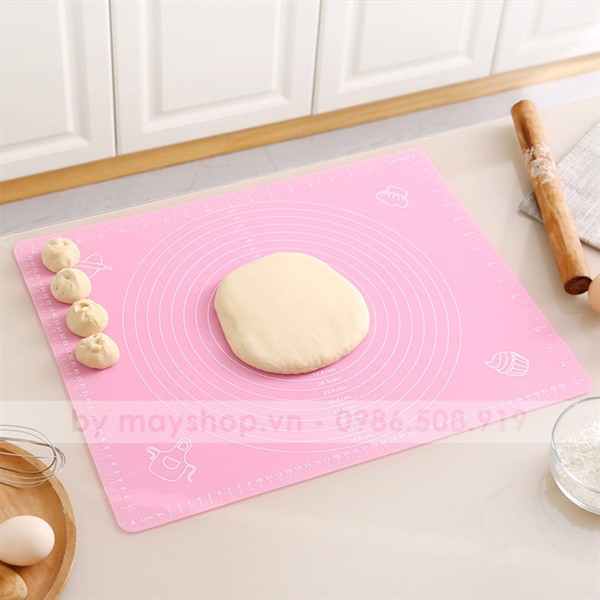 Tấm nhào bột Silicone Mat chống dính