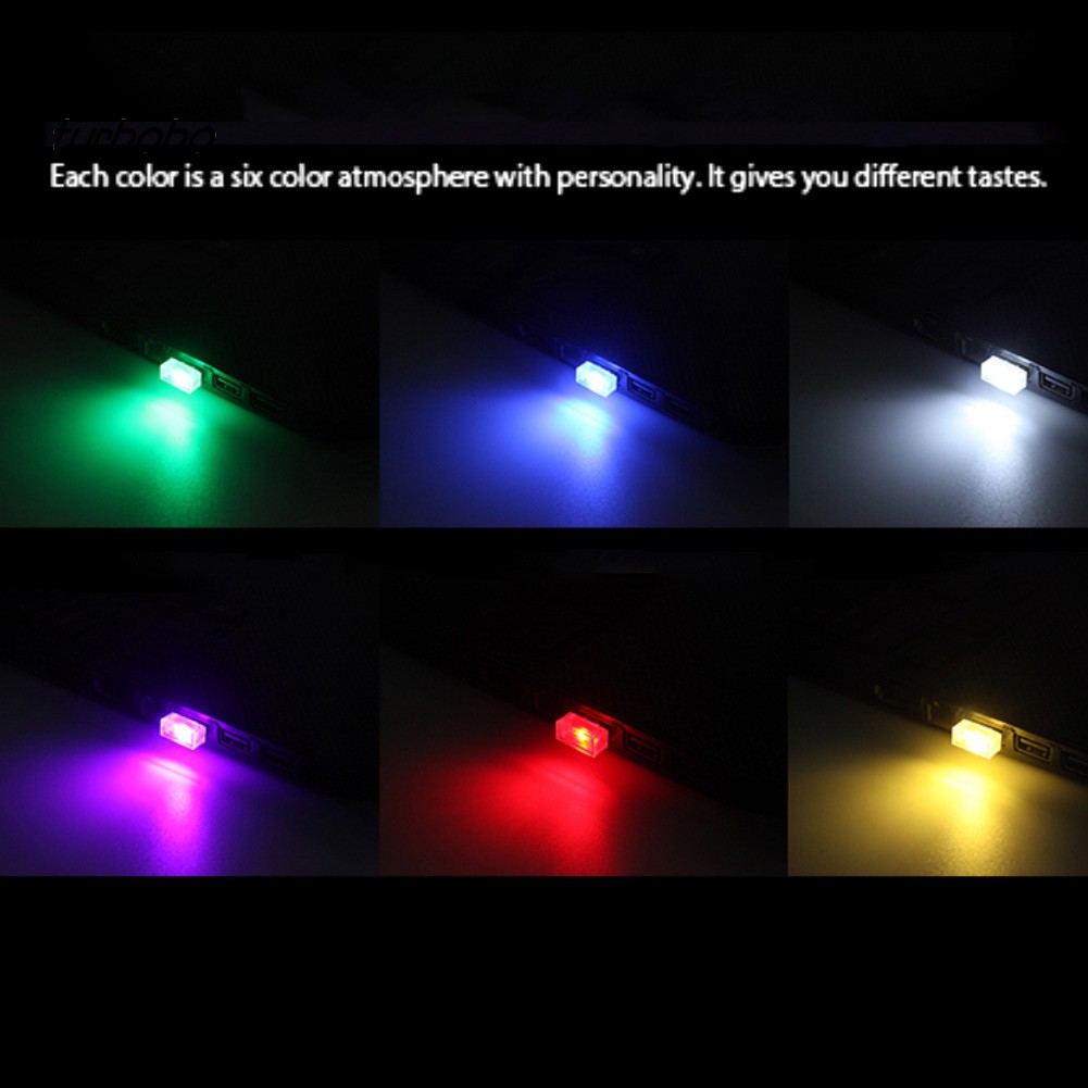 Đèn LED USB Mini Trang Trí Nội Thất Xe Hơi
