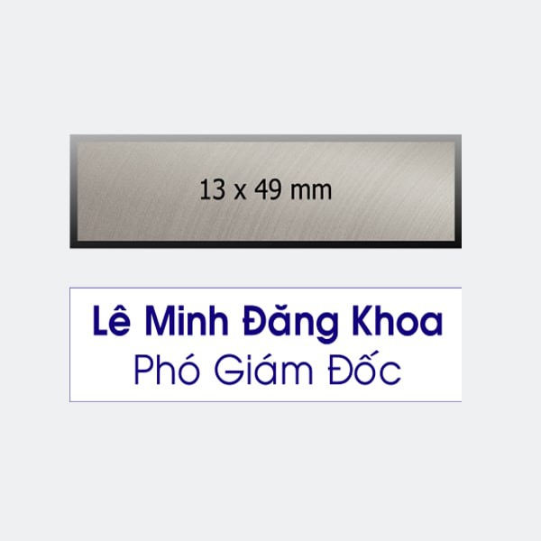 Dấu Thẩm Thấu Sắc Nét Không Lem Xstamper Quix Q13 Dùng Đóng Lên Giấy