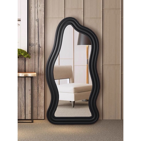 Gương lượn sóng + đèn Led