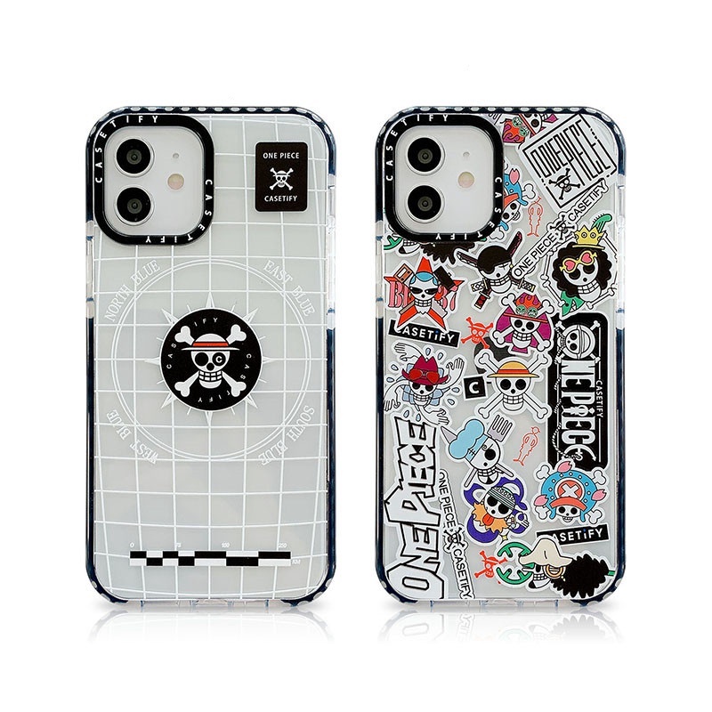 Ốp điện thoại TPU dẻo họa tiết hoạt hình One Piece Luffy cho For iPhone 7 8 Plus X XS XR 11 12 13 Pro Max SE 2020