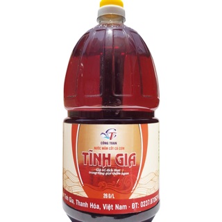 Nước Mắm cốt cá cơm Tĩnh Gia - Can độ đạm 26