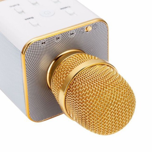 MÍC HÁT KARAOKE Free ship Micro Loa Bluetooth Hát Karaoke TUXUN Q7 mic q7