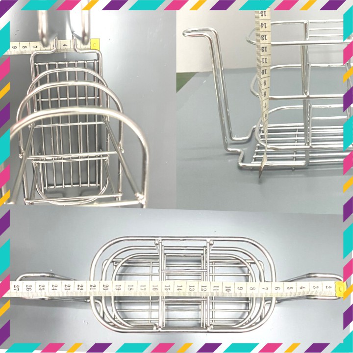 Kệ cắm bàn chải đa năng gắn tường tiện lợi inox 304 bảo hành vĩnh viễn
