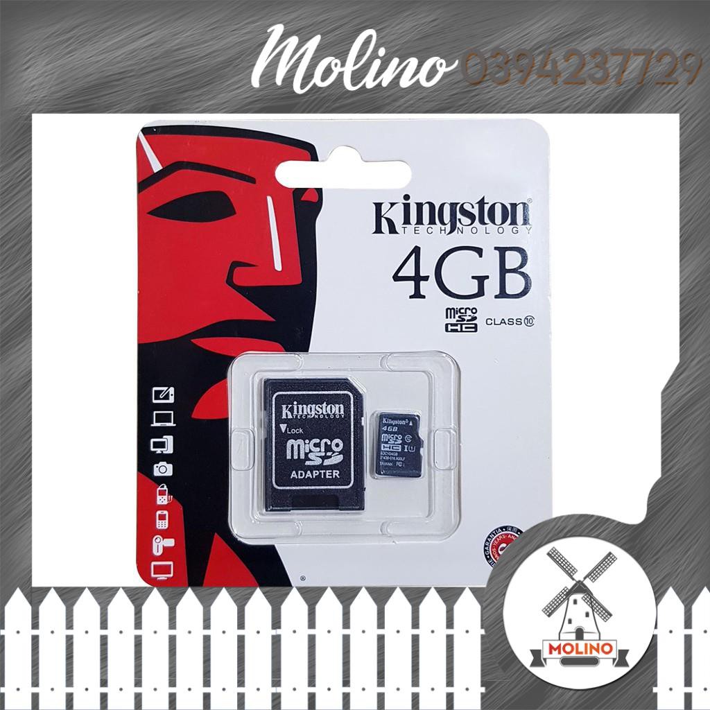 Thẻ Nhớ KINGTON MICRO SDHC 128GB, 64GB, 32GB, 16GB,8GB,4GB