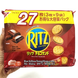 Bánh Ritz socola Nhật bản túi 27 cái