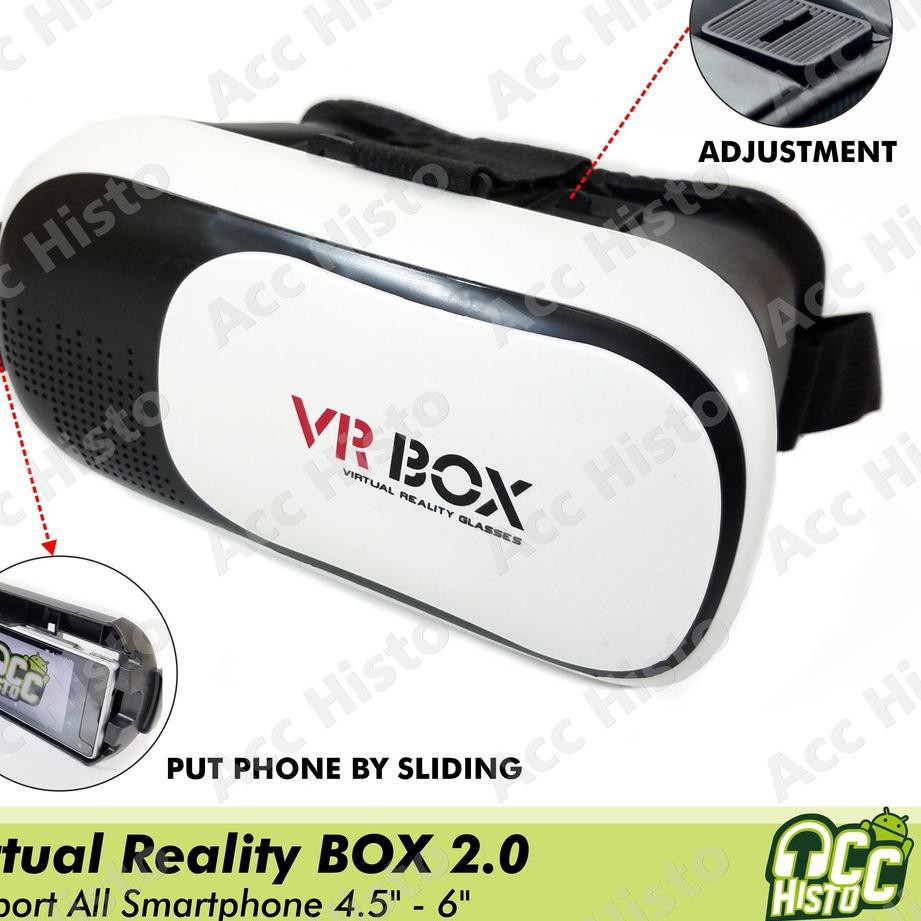 Kính Thực Tế Ảo 3d 2.0 / Vr Chơi Game / Video Cd7..