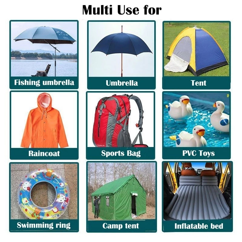 Set 1/5 Miếng Dán PVC Chất Lượng Cao Chống Thấm Nước Dùng Sửa Chữa Lều/ Lều/ Lều/ Bể bơi