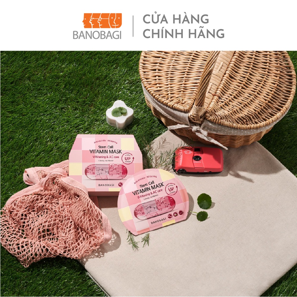 Mặt Nạ Dưỡng Ẩm Trắng Da BANOBAGI Stem Cell Vitamin Mask 30ml | BigBuy360 - bigbuy360.vn