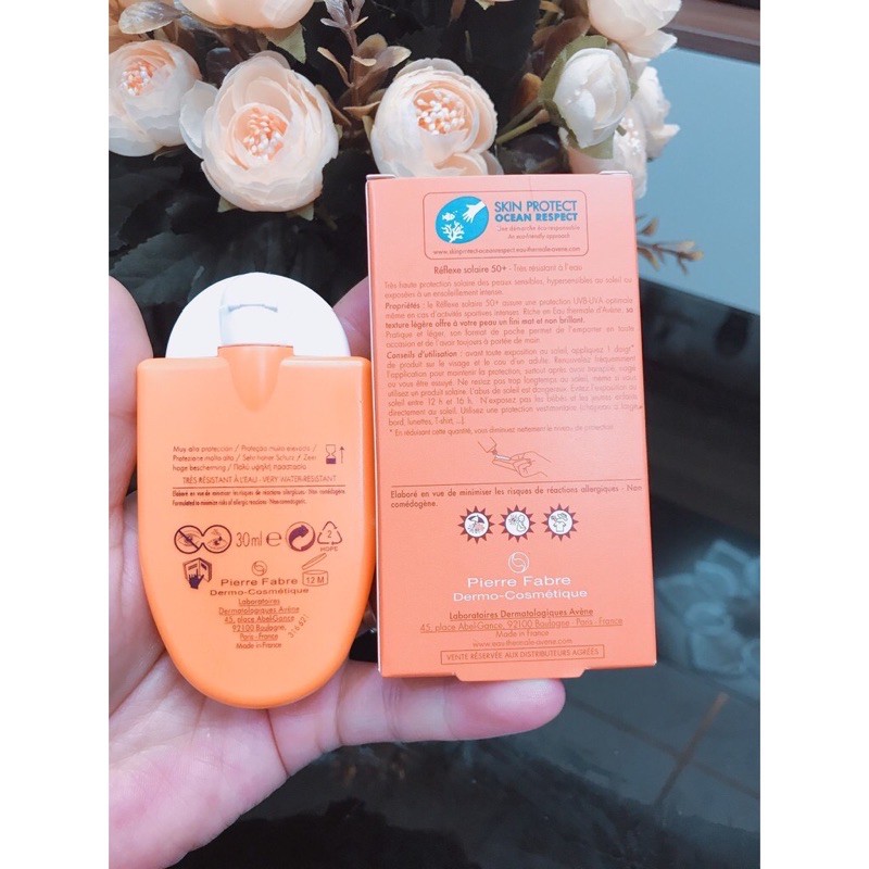 Kem chống nắng Avene Very High Protection Reflexe Solaire Dry Touch SPF 50+ 30ml[bé súp]