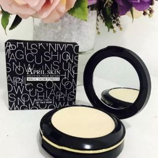 Phấn phủ makeup April Skin 2 tầng