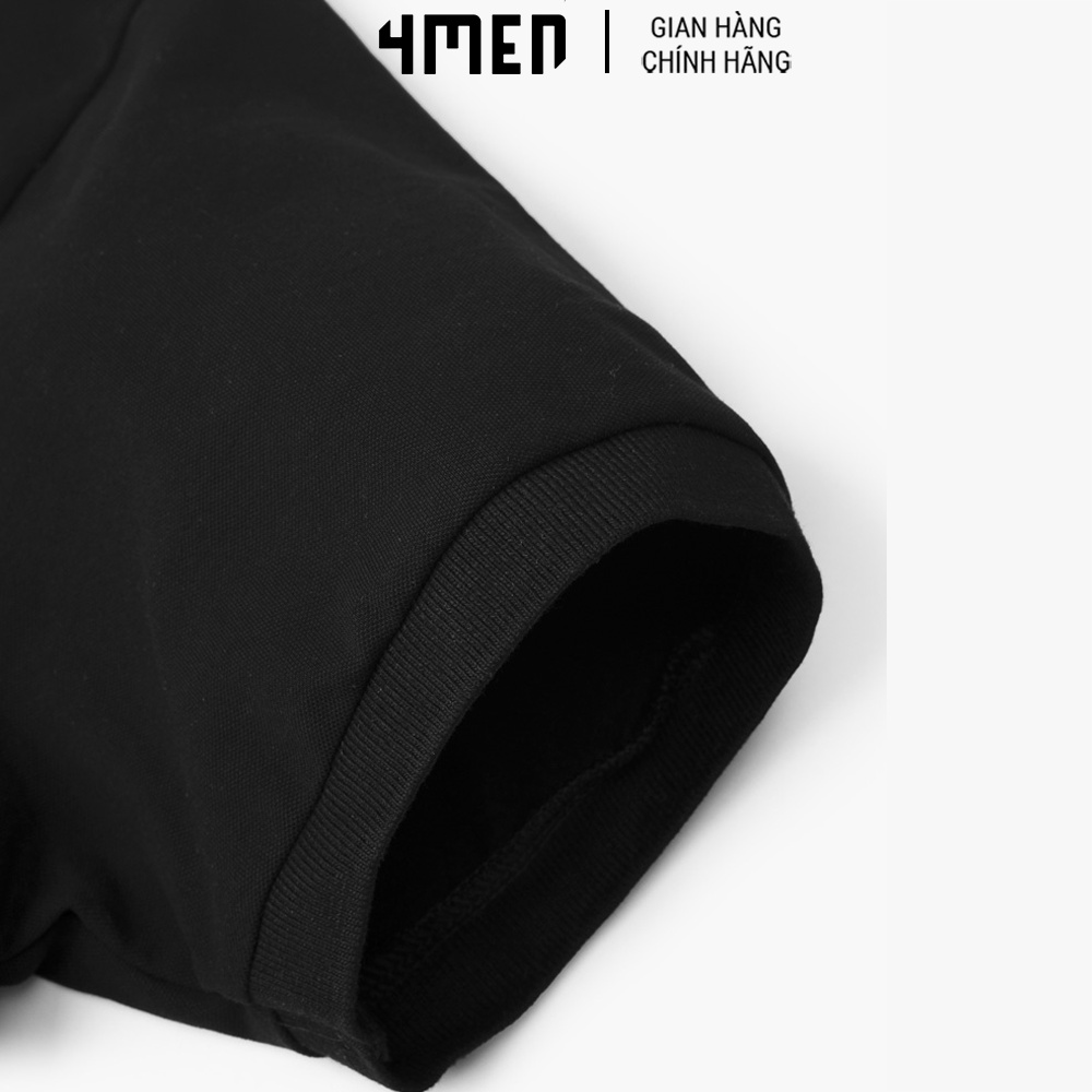 Áo PoLo Nam Regular Colormix 4MEN PO073 tay ngắn cổ bẻ vải thun cotton cá sấu mềm mịn, thoáng mát